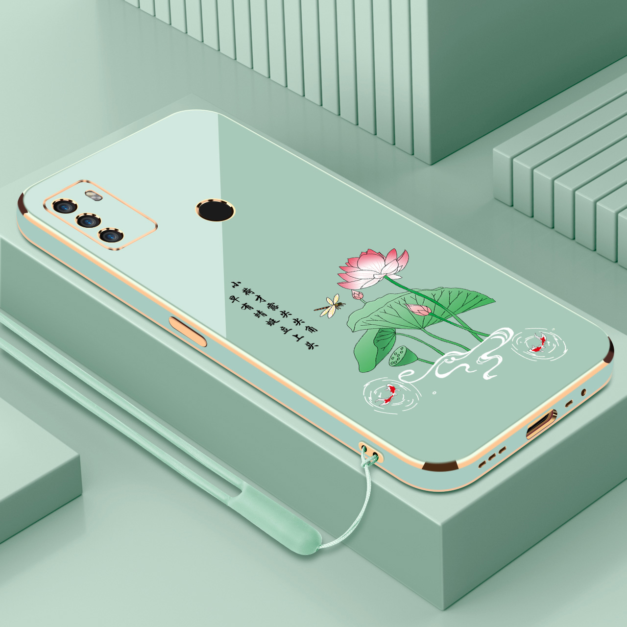 适用oppoa32电镀硅胶手机壳