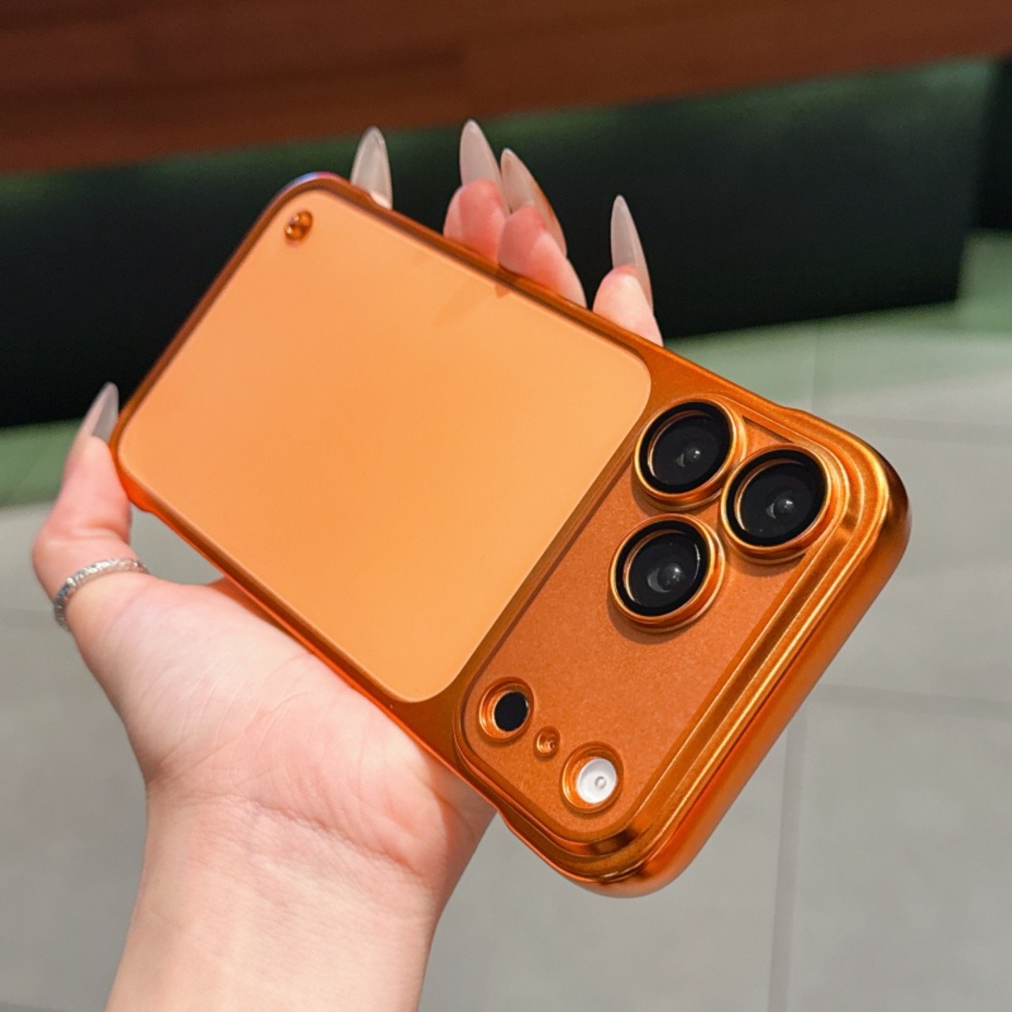 【磨砂无边框】适用苹果17手机壳