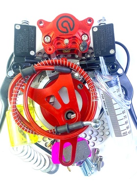 九号EN电动车鼓刹改碟刹CNC卡钳套装小龟布雷博小螃蟹飞机声MBS盘