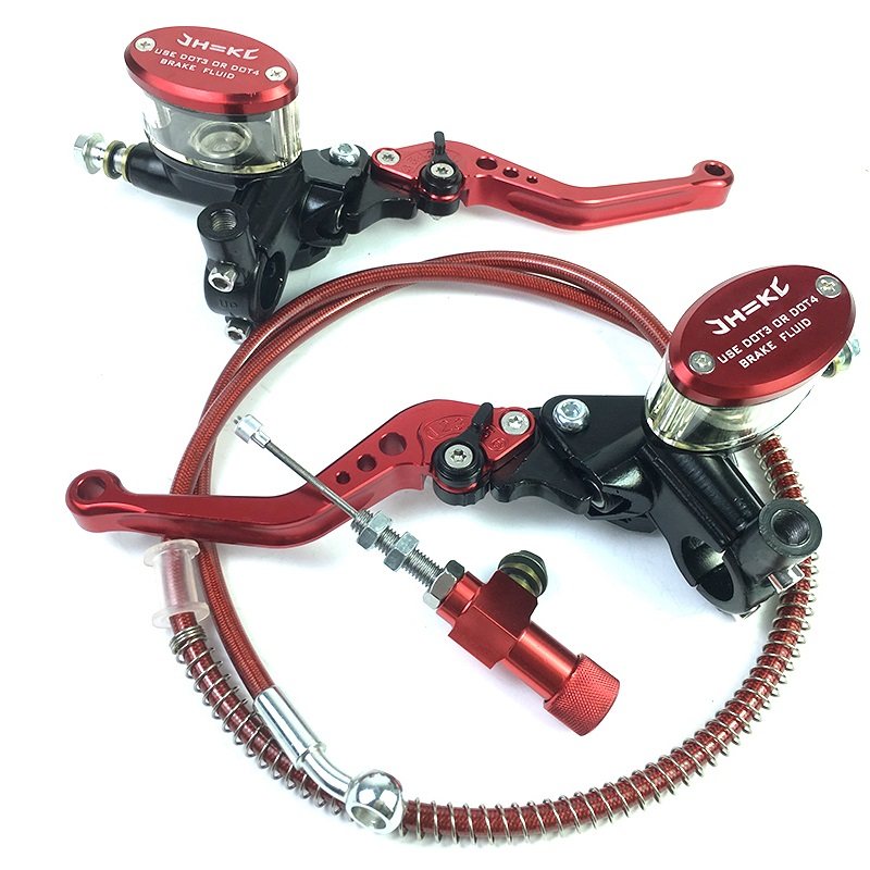 摩托车通用改装配件液压离合街车跨骑车 125拉线改装离合机车套件