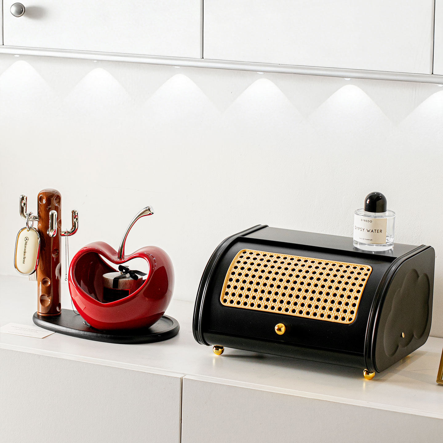 入户玄关装饰摆件放钥匙收纳进门口客厅餐边柜装饰高级感乔迁摆设,家居饰品,装饰摆件,淘宝优惠券,粉丝福利购,淘宝优惠卷