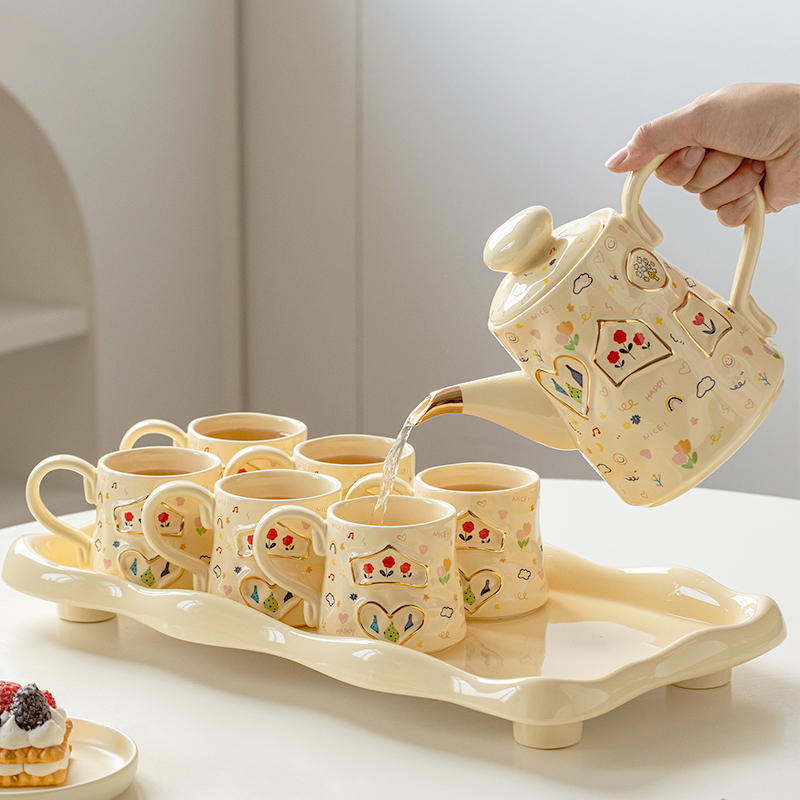 杯具套裝喬遷新居禮品杯子套裝