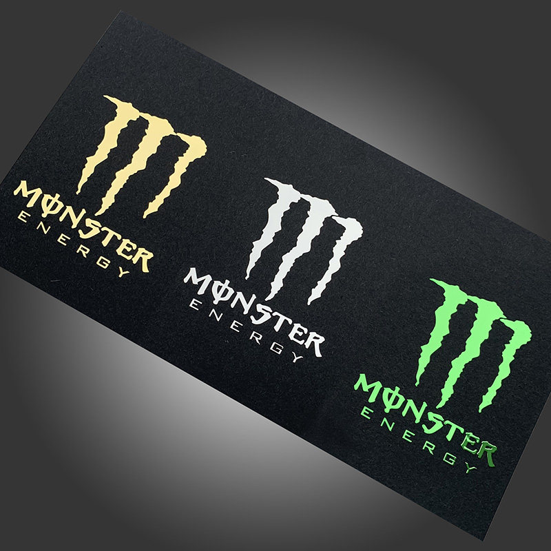 适用摩托车金属贴纸魔爪车贴防水电动车雅马哈 铃木 川崎头盔贴花