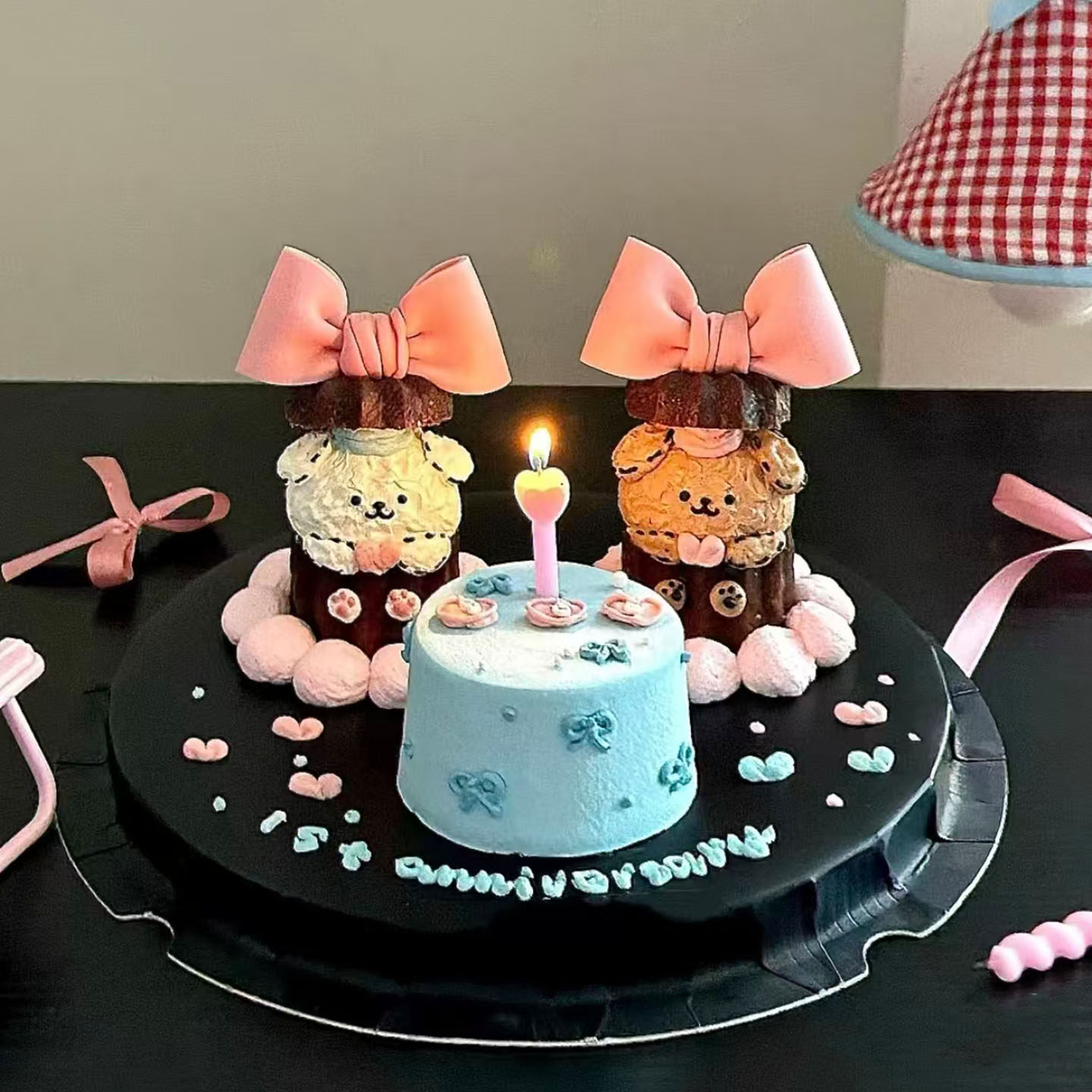 520情侣可露丽mini可爱小蛋糕生日蛋糕送女友纪念日天津同城配送
