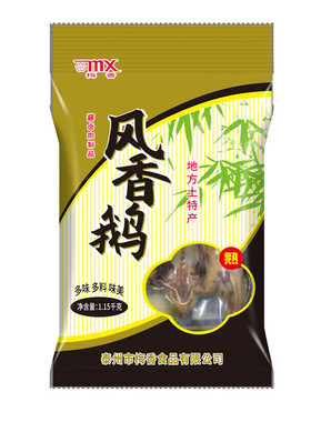 mx梅香风香鹅风干鹅 腊鹅 泰州特产风鹅 咸鲜口味熟鹅 1150g