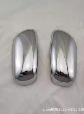 适用于丰田Corolla Runx 01-06电镀后视镜盖倒车镜罩碳纤纹装饰