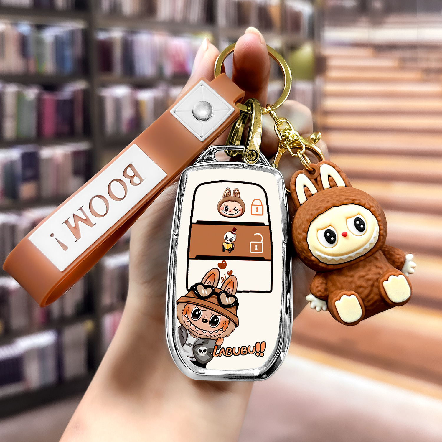 适用2024款丰田凯美瑞九代钥匙套第八代/9代拉布布高档全包壳扣女