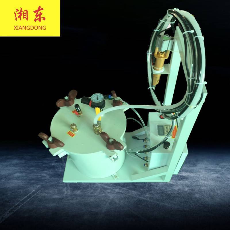 厂家直销深圳10L黄胶点胶机双出胶阀双控制器手动点胶机