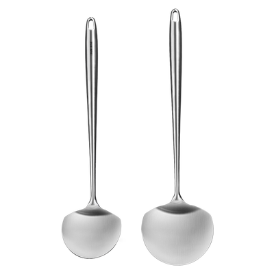 铿锵316不锈钢防烫锅铲炒菜铲子