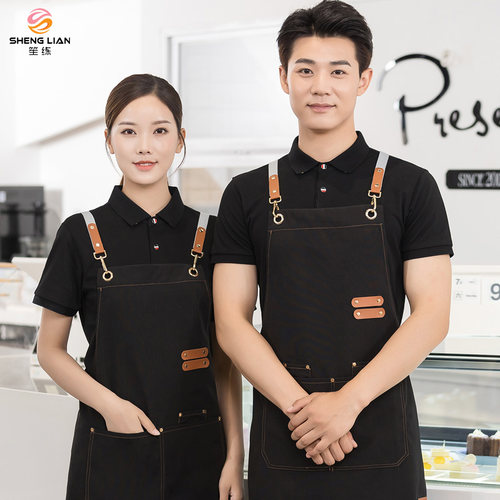 防水围裙定制工作服印字logo
