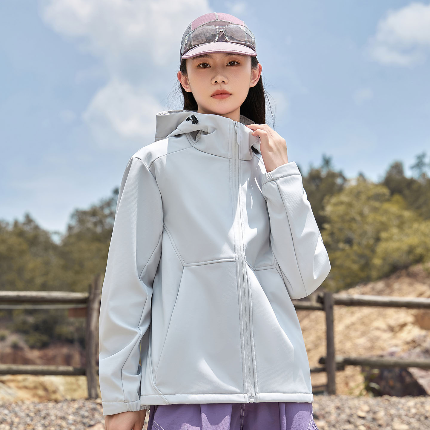 户外软壳衣工作服男女