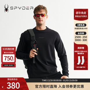 SPYDER蜘蛛秋冬男子MOUNTAIN T恤24MF401M LIFE户外休闲运动长袖