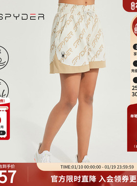 SPYDER蜘蛛女子高腰宽松356 STYLE短裤23CS538W