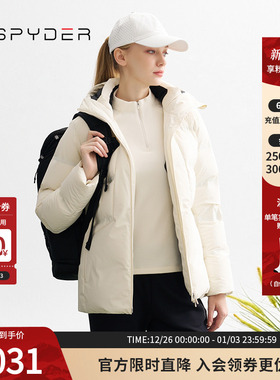 SPYDER蜘蛛秋冬新品女MOUNTAIN LIFE 保暖舒适休闲羽绒服24CF236W