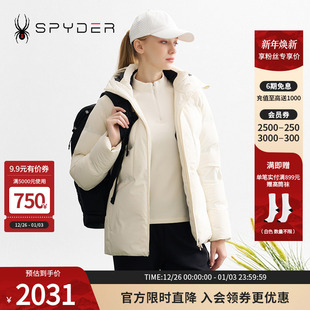 保暖舒适休闲羽绒服24CF236W LIFE SPYDER蜘蛛秋冬新品 女MOUNTAIN