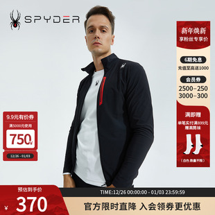 SPYDER蜘蛛雪服秋冬男子URBAN LIFE运动舒适拉链夹克23ER139M