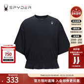 女子TRAINING透气户外休闲运动短袖 SPYDER夏季 新品 T恤24CS436W