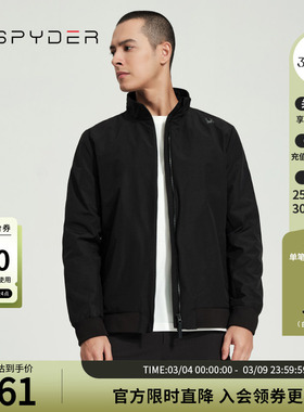 SPYDER新品男子URBAN LIFE运动夹克日常休闲外套24MS107M