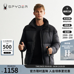 LIFE特氟龙防风耐磨羽绒服24MF225M SPYDER蜘蛛秋冬男子MOUNTAIN