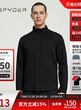 SPYDER蜘蛛春夏男TRAINING日常舒适户外运动休闲夹克外套24CS111M