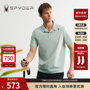 POLO衫 SPYDER夏季 LIFE户外休闲运动短袖 男URBAN T恤24CS435M 新品
