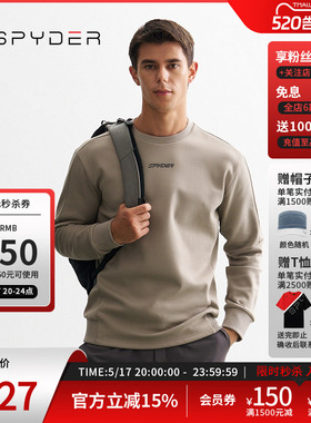 SPYDER蜘蛛秋冬男子MOUNTAIN LIFE保暖舒适休闲运动卫衣24CF301M