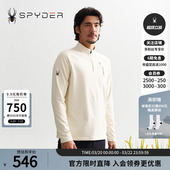 SPYDER蜘蛛秋冬男子MOUNTAIN T恤24CF431M LIFE保暖休闲半开领长袖
