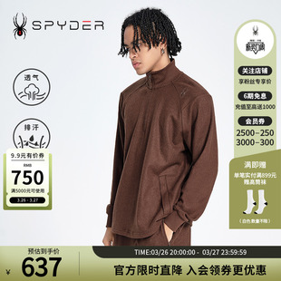 SPYDER蜘蛛秋冬男子URBAN 休闲套头保暖卫衣23CF311M LIFE舒适时尚