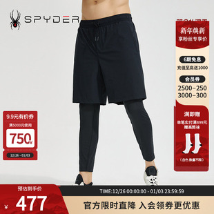 子22CF535M 舒适透气裤 SPYDER蜘蛛雪服新品 男子TRAINING时尚