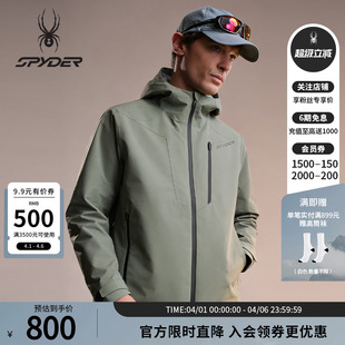 LIFE耐磨防风防水夹克冲锋衣24EF161M SPYDER蜘蛛秋冬男MOUNTAIN