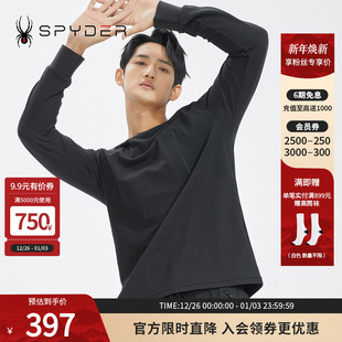 SPYDER蜘蛛雪服秋冬内搭男子356 T恤22CF409M STYLE运动舒适长袖