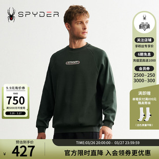 SPYDER蜘蛛秋冬男子MOUNTAIN LIFE自然质感套头运动卫衣24MF309M