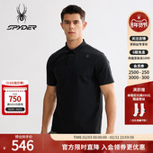 POLO衫 SPYDER蜘蛛春夏男子凉感纱四面弹舒适透气修身 短袖 25MS033M