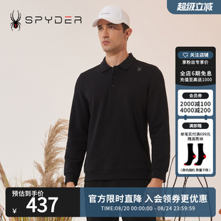 卫衣打底衫 SPYDER新品 长袖 男子URBAN 23MF429M LIFE圆领休闲POLO衫