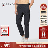 SPYDER蜘蛛秋冬男子TRAINING复合抓绒布保暖舒适抽绳长裤 21CF547M