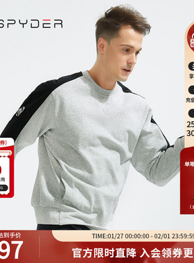SPYDER蜘蛛雪服秋冬男子356 STYLE系列时尚舒适运动卫衣22CF303M