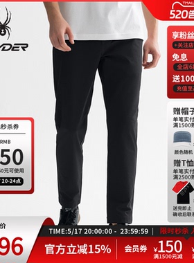 SPYDER蜘蛛春夏男子TRAINING舒适休闲运动长裤25MS529M