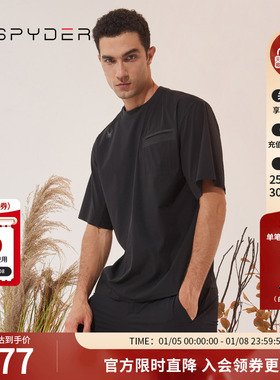 SPYDER蜘蛛男子经典商务356 STYLEPOLO衫23CS415M