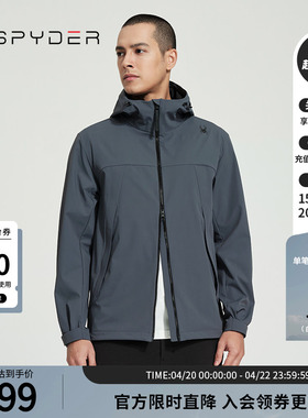 SPYDER蜘蛛春夏男子SKI LIFE舒适户外休闲运动夹克外套24CS131M
