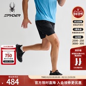 SPYDER蜘蛛春夏男子TRAINING凉感弹力舒健身适运动短裤 25CS569M