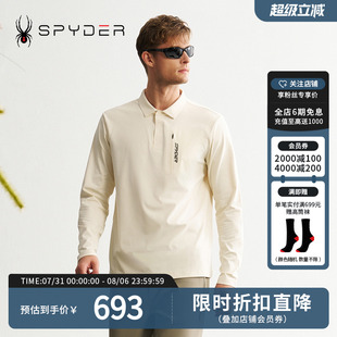 POLO衫 SPYDER秋冬新品 吸湿保暖运动长袖 男MOUNTAIN 24CF437M LIFE