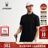 SPYDER夏季 T恤24MS487M POLO衫 新品 男TRAINING透气休闲运动短袖
