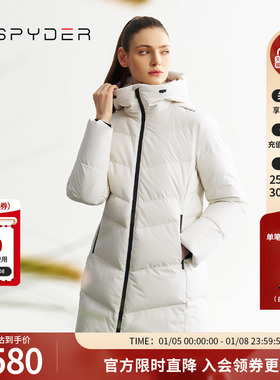 SPYDER秋冬新品羽绒服女MOUNTAIN LIFE 防水保暖羽绒外套24MF210W