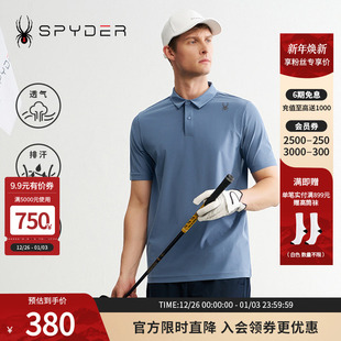T恤24MS401M LIFE透气户外休闲运动POLO衫 SPYDER夏季 品男子URBAN