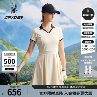 SPYDER蜘蛛春夏女子NATURE 舒适凉感连衣裙25CS408W GOLF时尚