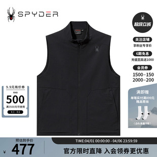 SPYDER蜘蛛春夏男TRAINING舒适休闲运动外穿背心百搭马甲24CS115M