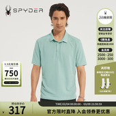 23CS407M STYLEPOLO衫 SPYDER蜘蛛男子商务经典 356