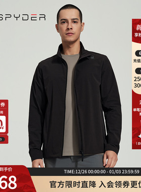 SPYDER新品男子MOUNTAIN LIFE日常休闲夹克运动外套24MS129M
