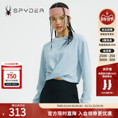 SPYDER蜘蛛秋冬女TRAINING简约高腰柔软舒适透气运动卫衣22CF302W