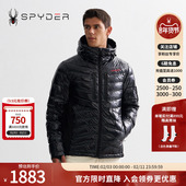SPYDER秋冬新品 男SKI PRO保暖舒适防泼水休闲羽绒服外套24CF265M